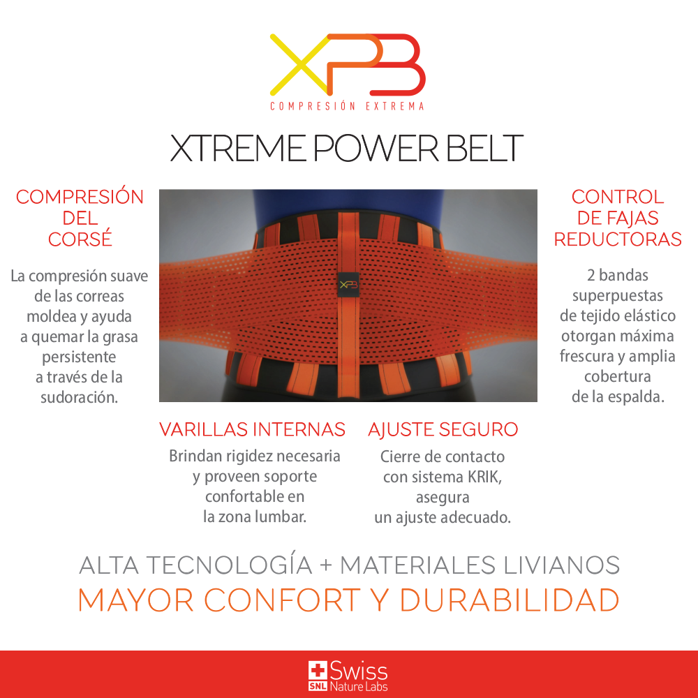 Xtreme Power Belt Faja de Compresión