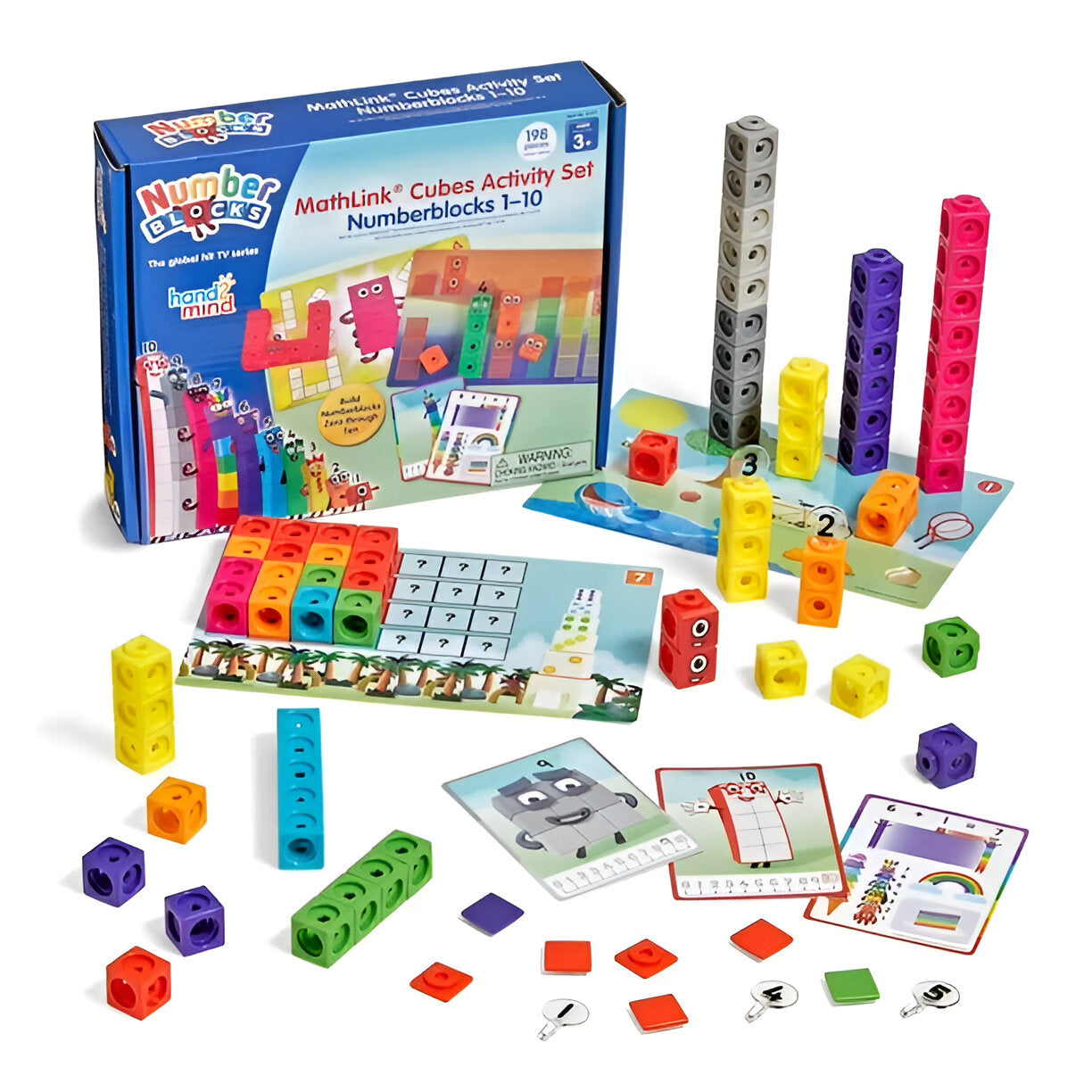 🧠✨ Aprende Matemáticas Jugando con Numberblocks MathLink® Cubes