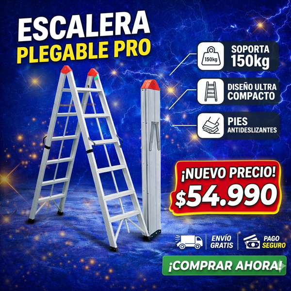 Fold a Step Escalera Plegable 5 esc
