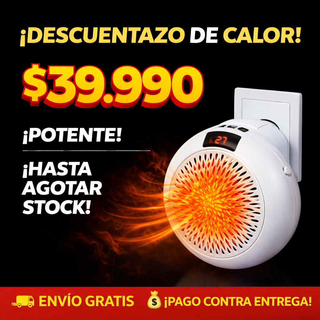 🔥 INSTA HEATER: CALOR AL INSTANTE 600 W
