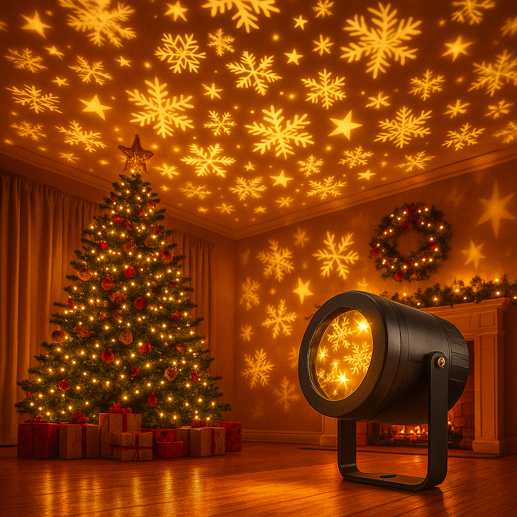 🎄Proyectores Navideños LED · Decoración Instantánea sin Esfuerzo