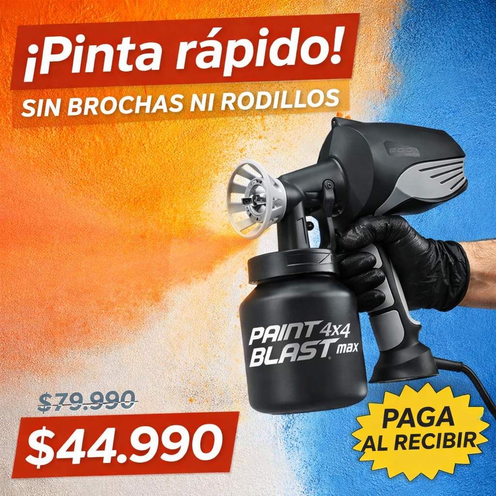 Paint Blast 4x4 Max Pistola Electrica