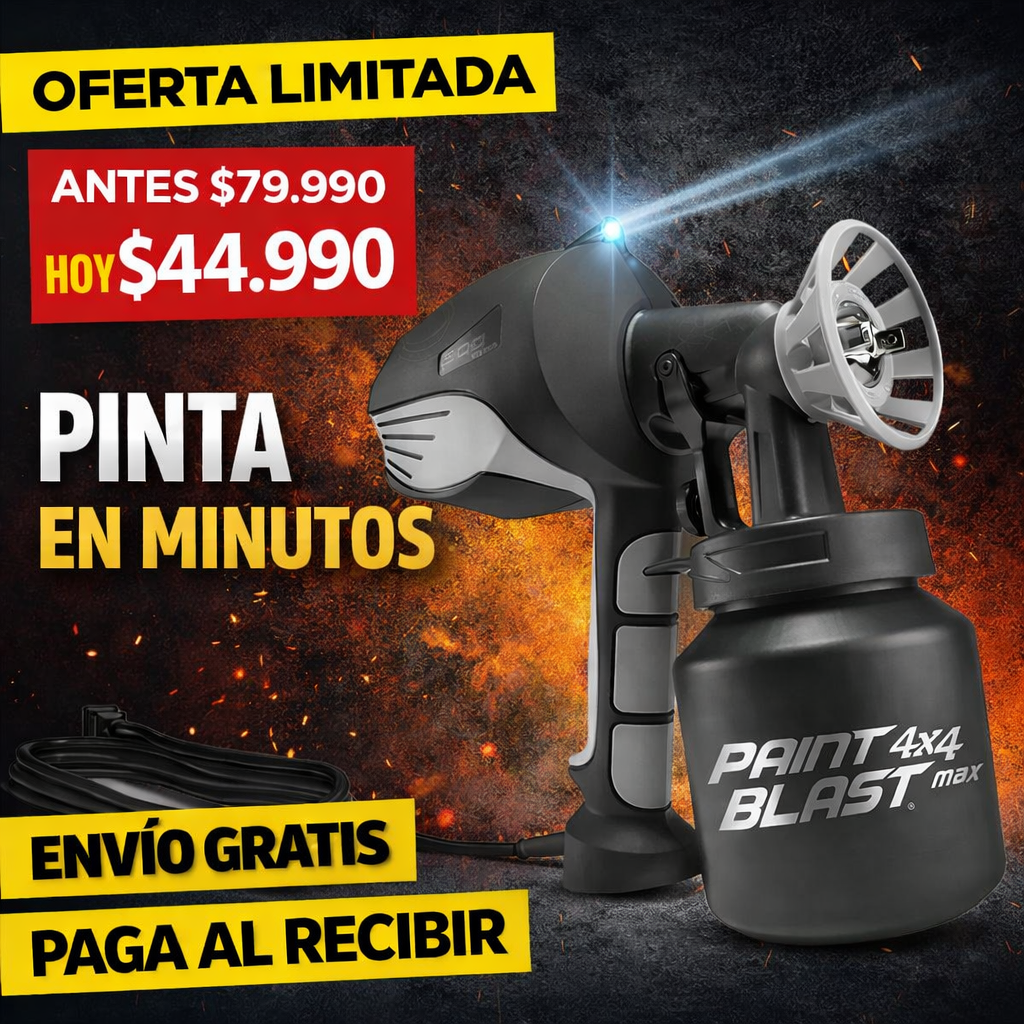 Paint Blast 4x4 Max Pistola Electrica