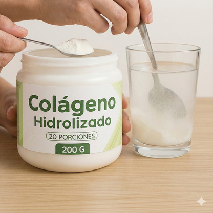 🧬 COLÁGENO HIDROLIZADO  Nutre tu piel, articulaciones y cabello desde dentro